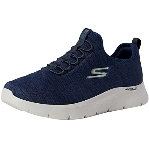 Skechers Herr 216484 Nvbl Sneaker, Marinblå textil blå trim, 45 EU 196311661938