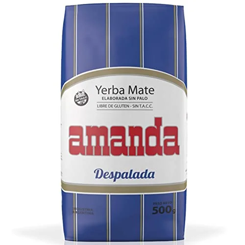 đżAmanda Yerba Mate Despalada: 0,5 kgđ§ Energigivande och stĂ€rkande dryck, rik pĂ„ vitaminer antioxidanter, med koffein!Snabbar upp Ă€mnesomsĂ€ttningen. Sockerfri. 8595701903771
