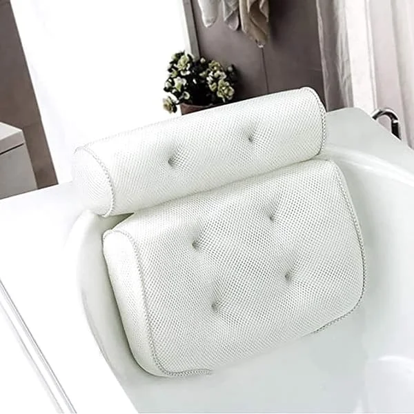 1 st badkuddek badkudde med 6 halkfria sugkoppar, för spa-kudde badkar, jacuzzi, bubbelpool, hemmaspa (37 x 35 x 9 cm) FA005735HMD 1 st badkuddek badkudde med 6 halkfria sugkoppar, för spa-kudde badkar, jacuzzi, bubbelpool, hemmaspa (37 x 35 x 9 cm) FA005735HMD