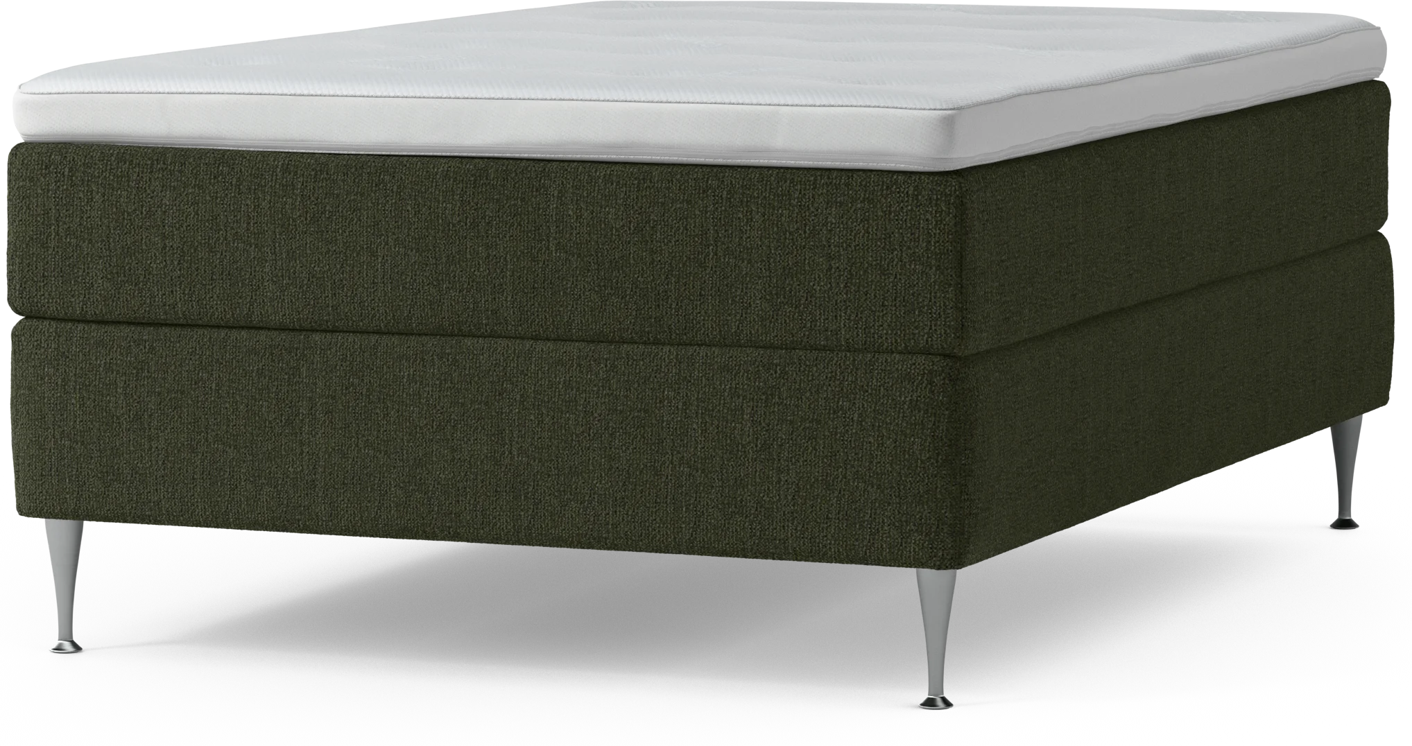 Delux Dream Kontinentalsäng, enkelsäng 140 cm med bäddmadrass och sängben rIplD