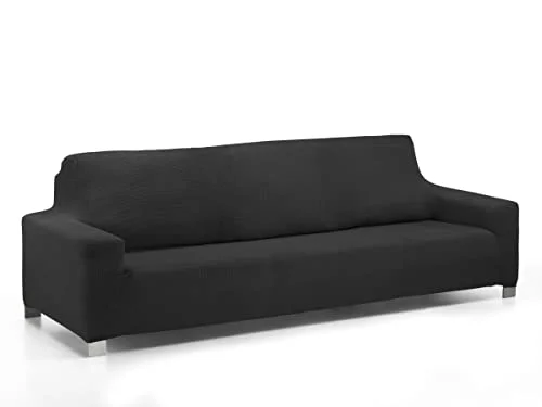 Martina Home Daytona Sofföverdrag, mycket elastiskt, anpassningsbart 1 plats svart 8435577625424