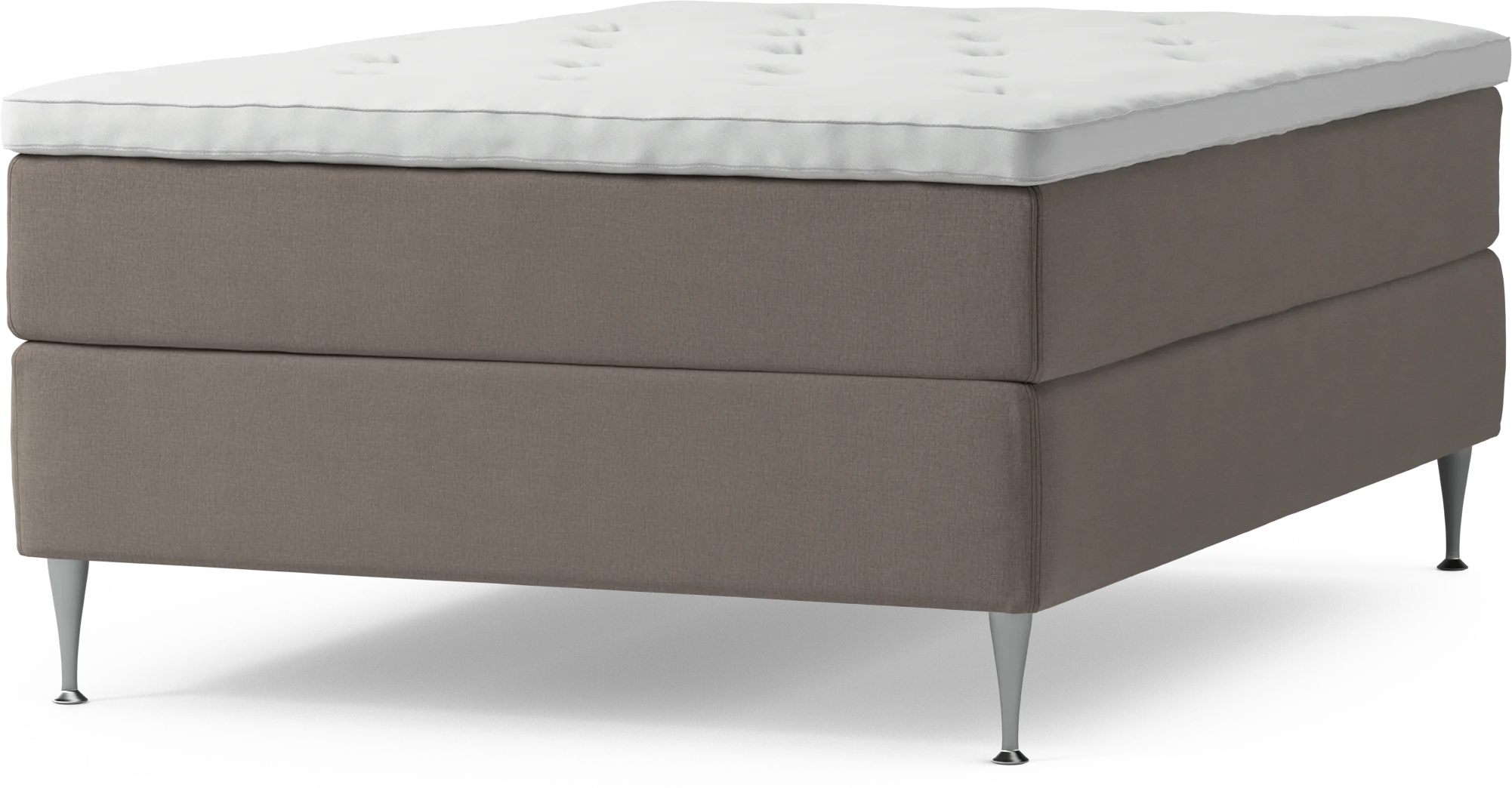 Delux Dream Kontinentalsäng, enkelsäng 140 cm med bäddmadrass och sängben VjXmw