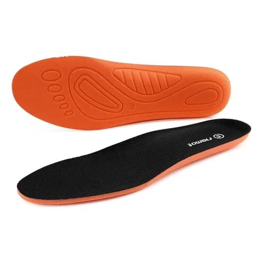 riemot innersulor för kvinnor och män, mjuka skoinlägg, komfort, inlägg, sport, arbetsskor, sneakers, stövlar, vandringsskor, svart, 38 6975058036902