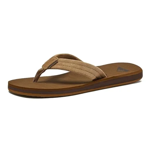 Quiksilver Carver Suede 3 punkter flip flop atletisk sandal för män, 10 888256778511