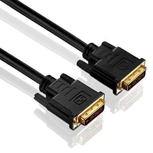 PureInstall PI4200 030 Dual Link DVI kabel (DVI D kontakt (24+1) till (24+1)), 3 m, svart 4260134119030