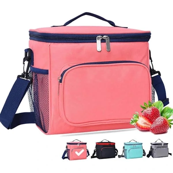 1 pc Lunch Bag, Work Bag with Thermal Insulation, 11L Large Bag with Double Compartments for Food, Lunch Cooler CJ-01-0813015563