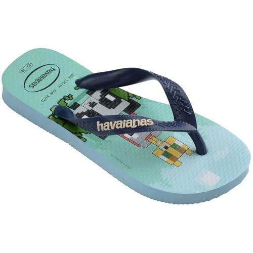 Havaianas Minecarft Flip Flop, Lavendelblå, 8 UK, Lavendel blå, 41/42 EU 7909843917342