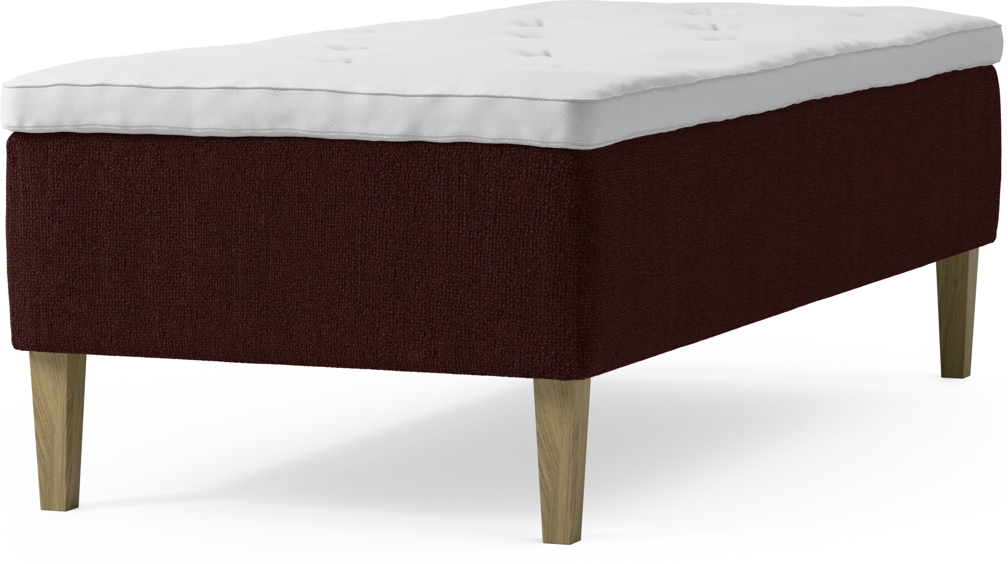 Delux Dream Ramsäng, enkelsäng med bäddmadrass och sängben dJ7lb