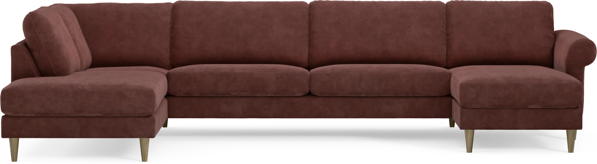 Bridge 3-sits soffa med divan vänster och schäslong höger pln4H