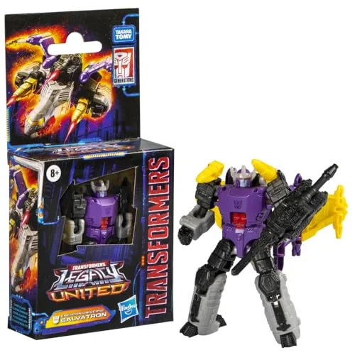 Transformers Legacy United Core Klass Energon Universe Galvatron actionfigur 5010996259745