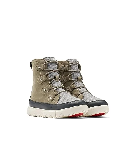 Sorel dam Explorer Ii Joan vattentäta vardagliga vinterstövlar, Salvia, gulbrun, 36.5 EU 194004735072