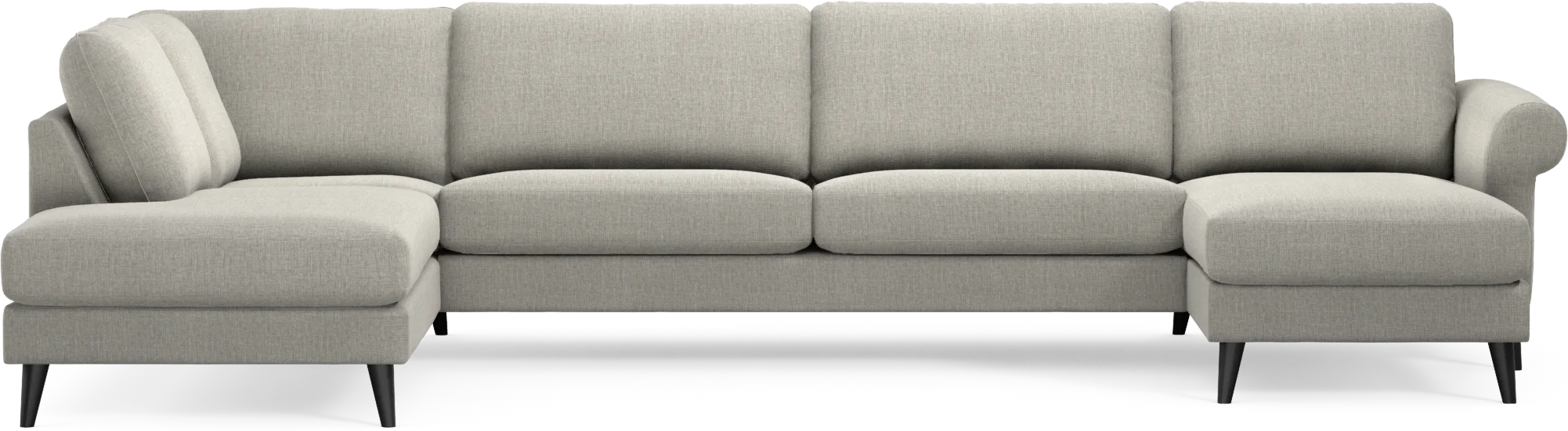 Bridge 3-sits soffa med divan vänster och schäslong höger V3j6L