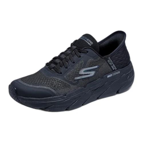 Skechers Max Cushion Premier Ascendant Dra-på-skor, handsfree, för herrar, Svart, 12 X-Wide 196642531139