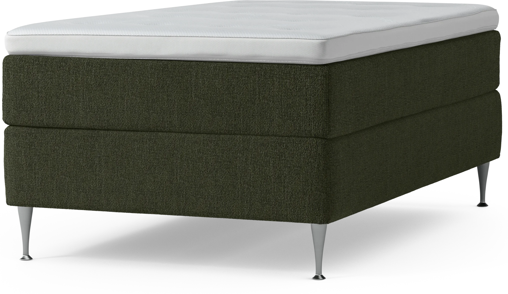 Delux Dream Kontinentalsäng, enkelsäng 120 cm med bäddmadrass och sängben gljk6