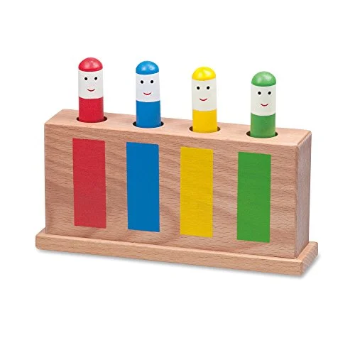 Galt Toys, Pop Up Toy, Wooden Baby Ages 12 Months Plus 5011979101389