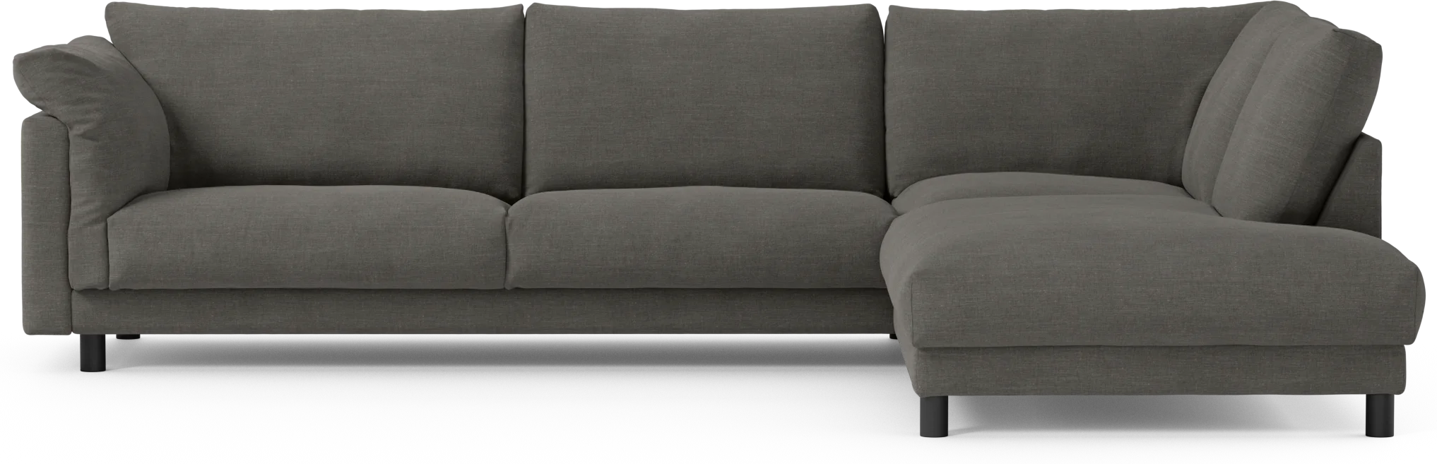 Cherrie 3-sits soffa med divan höger, fast klädsel vpWUE