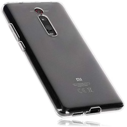 mumbi fodral kompatibelt med Xiaomi Mi 9T/Mi 9T Pro mobiltelefonfodral transparent 4251657908034