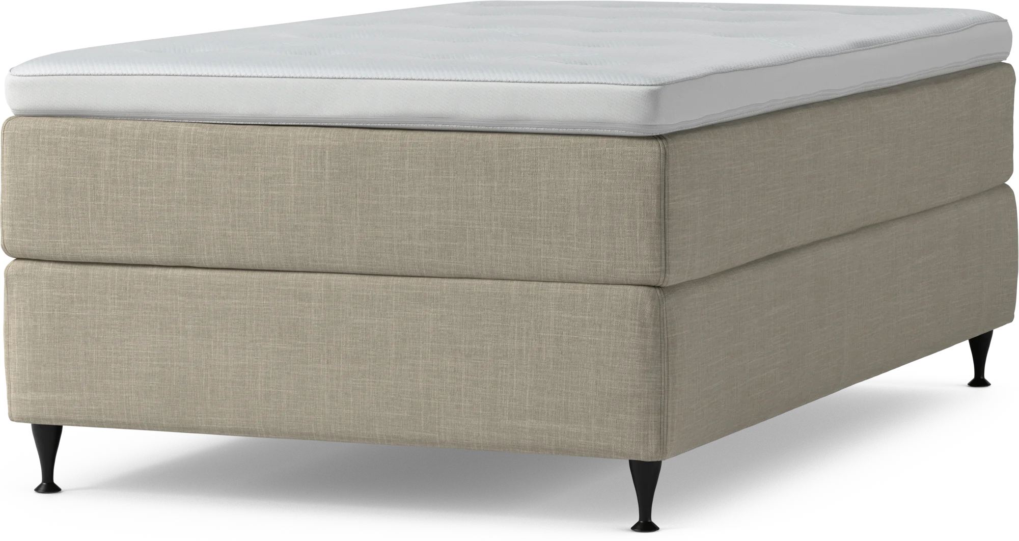Delux Dream Kontinentalsäng, enkelsäng 120 cm med bäddmadrass och sängben o5R0p