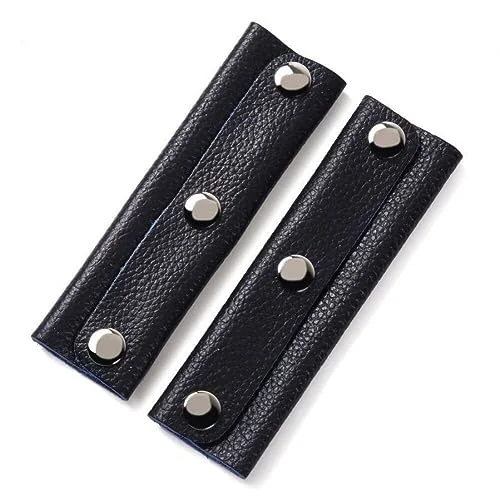 2 st läderbagage handtag wraps handväska greppskydd, mjuk rem skydd dyna för plånbok tygväska resväska shoppingväska 8053221539462