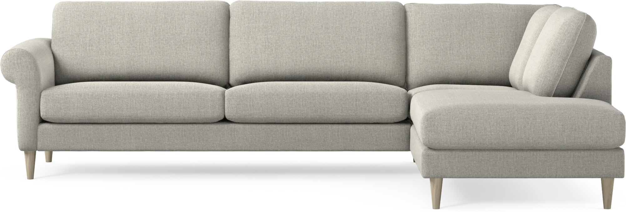 Bridge 3-sits soffa med divan höger CALXg