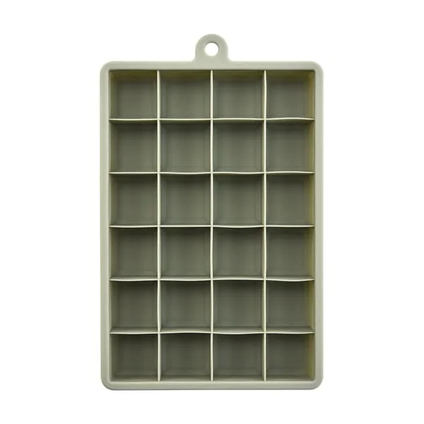 – 1 bricka, 24 isbitar – silikonbricka – Matcha grön,ZQKLA XHNAC041261