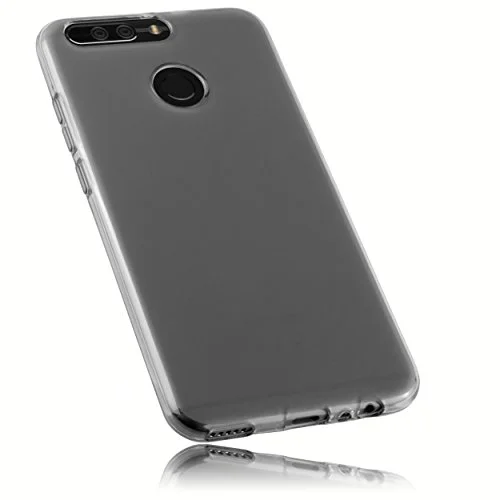 mumbi skal kompatibel med Honor 8 Pro mobiltelefon fodral mobiltelefonskal, transparent svart 4251077278076