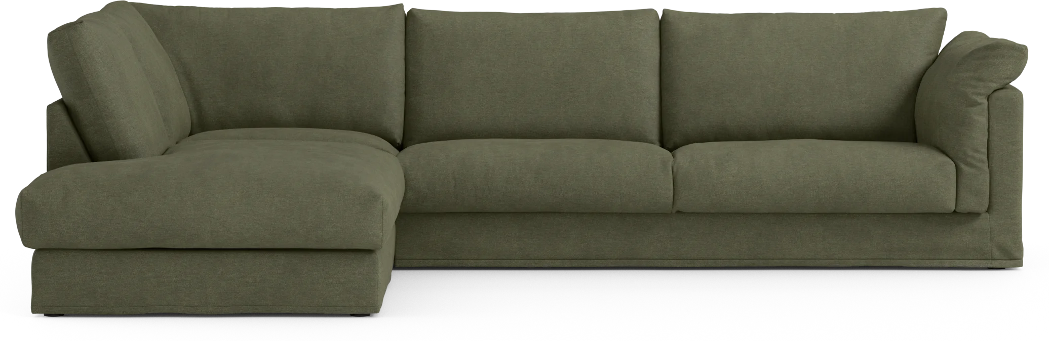 Cherrie 3-sits soffa med divan vänster, med kappa 6vww6