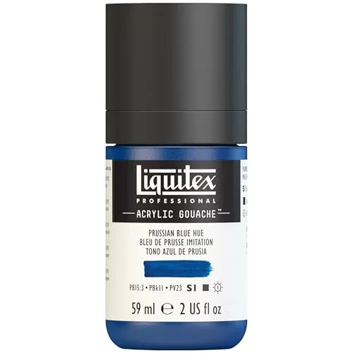 Liquitex Acrylic Gouach 59 ml preussisk blå imitation. 887452999652