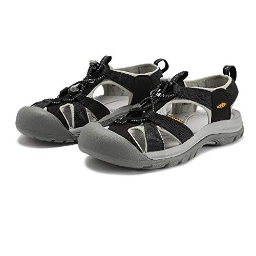 KEEN Venedig H2 damsandal, Svart/neutral grå, 6 871209277483