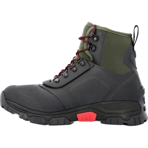 Muck Boots Apex snörning regnstövel för män, Svart, 43 EU 664911114586