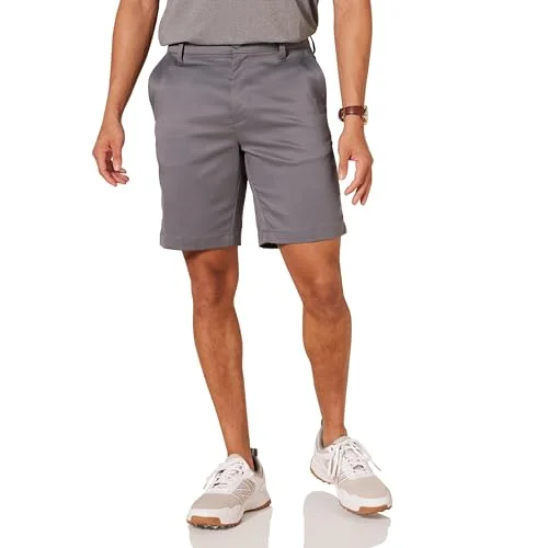 Amazon Essentials mäns Slim Fit Stretch Golf Shorts, Grå, 29 195111833811