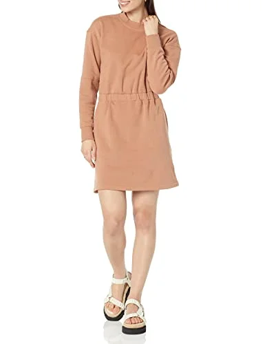 Amazon Essentials damtröja klänning i midjan (finns plusstorlek), ljusbrun, X Small 196433797126