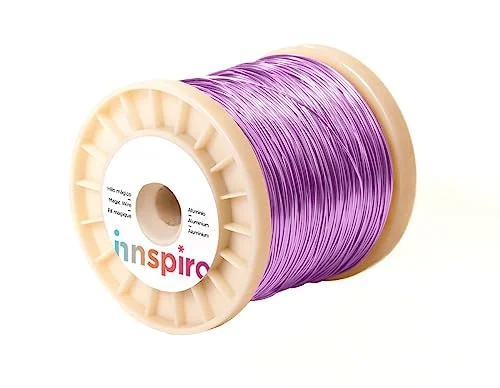 INNSPIRO Garn Aluminium MAGISK Lavendel 1,0mm. 500gr. 233m. 8428885210390