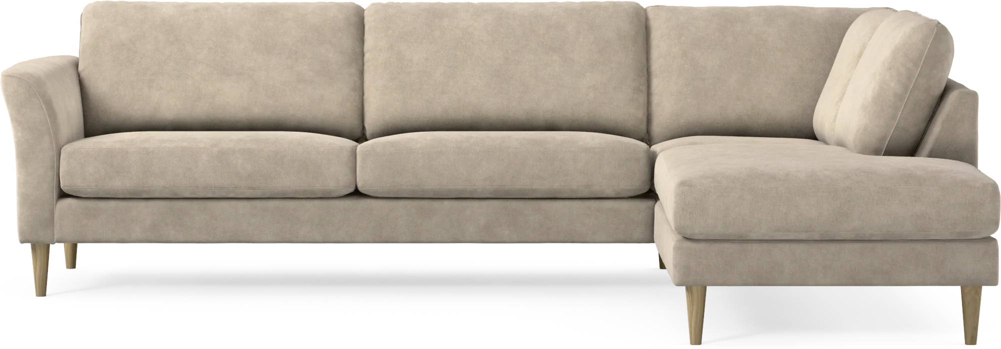 Bridge 3-sits soffa med divan höger q6Rsk