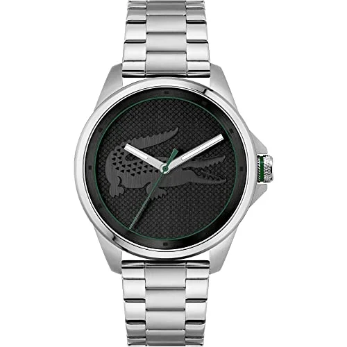 Lacoste Herrklockor analog kvarts 32018496, svart, Armband 7613272439176