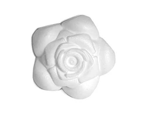 INNSPIRO Rosa porex 9cm. Väska Hänga 6u. Blommor, Vit, 6 8428885282526