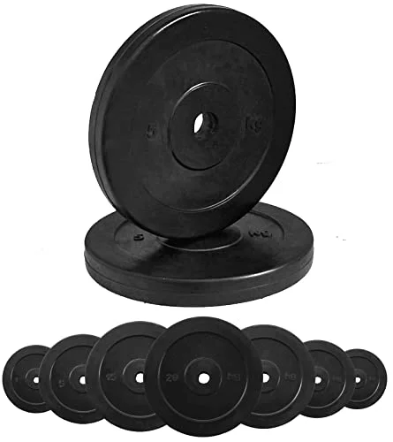 G5 HT SPORT Gummiskivor Gjutjärn Ø Hål 25 mm för gym och hemmagym 0,5 till 20 kg hantlar skivstång (1 x kg).. 9502346776287