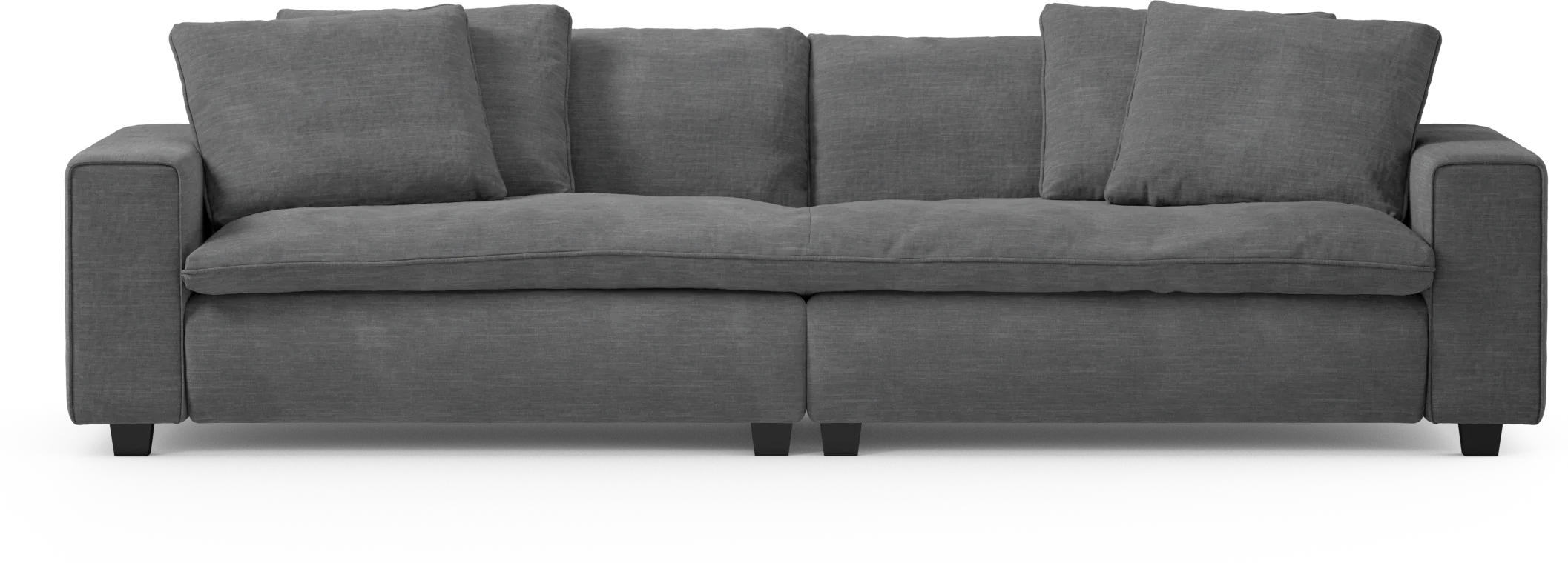 Bellora 4-sits soffa, hel dyna rQiCN