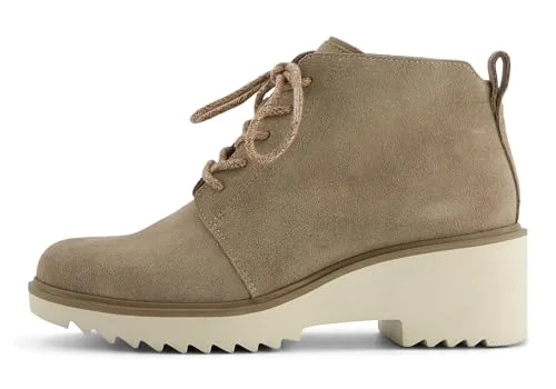 TOMS kvinnors Maude snörning modestövel, Dune Suede, 5 UK, mocka, 37.5 EU 195703548017