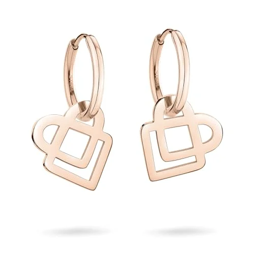 Kärleksbarn Berlin örhänge LJ 1407 E 21 IP roséguld Amazon Exclusive, EU, Rostfritt stål, Ingen ädelsten 4035608766115