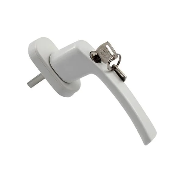1 set fönsterhandtag - set med 1 fönsterknoppar, dörrhandtag, dörrknoppar - vit? ETOQ-23267