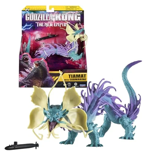 Giochi Preziosi Godzilla för Kong det nya imperiet Tiamat 15 cm artikulerad, mycket detaljerad och tillhörande, barn från 4 år, som i filmen 8056379184010