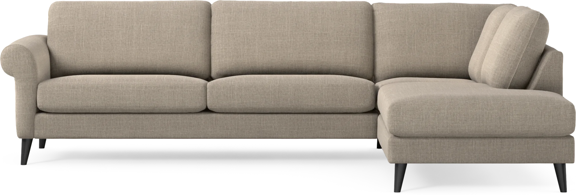 Bridge 3-sits soffa med divan höger S3fDN