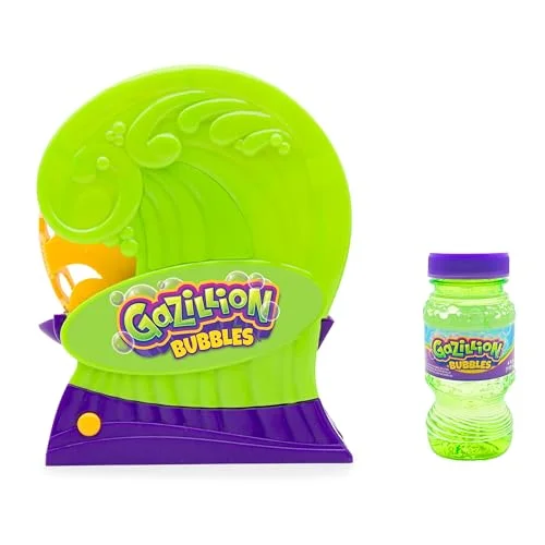 Gazillion bubblor gasillion premium rollin våg bubbelmaskin i frigör ett oändligt flöde av Inkluderar säker giftfri 113 ml premiumlösning för barn åldrarna 3+ 21664366455