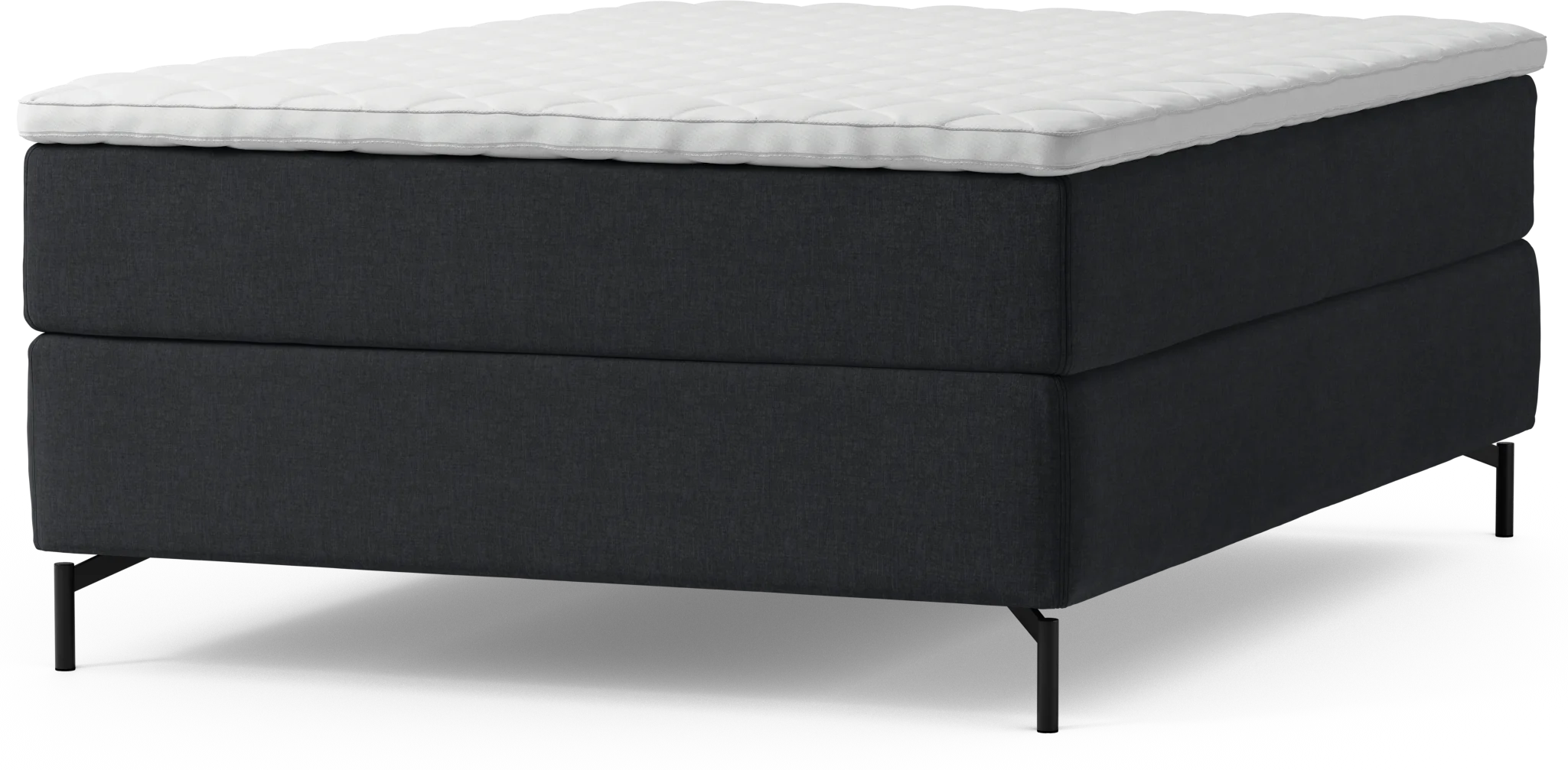 Delux Dream Kontinentalsäng, enkelsäng 140 cm med bäddmadrass och sängben ywdXP Delux Dream Kontinentalsäng, enkelsäng 140 cm med bäddmadrass och sängben ywdXP