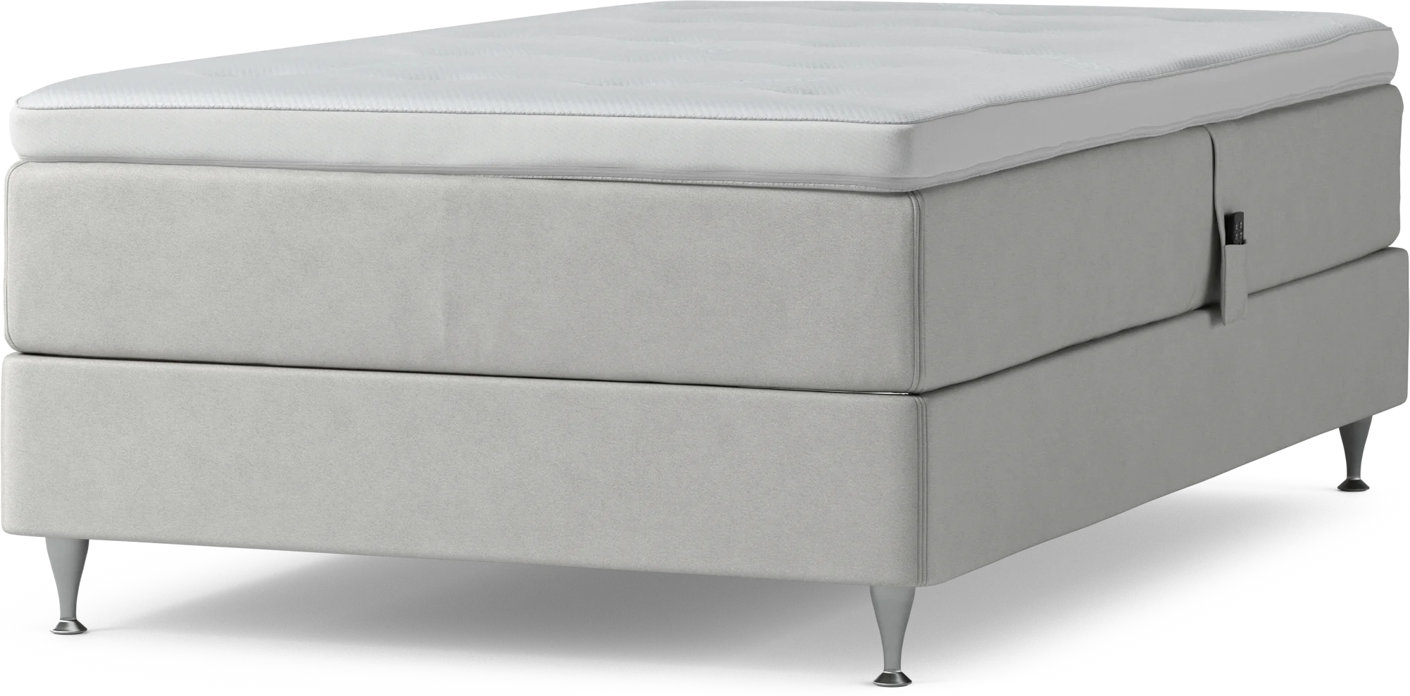 Delux Dream Ställbar säng, enkelsäng med bäddmadrass och sängben sD4j5