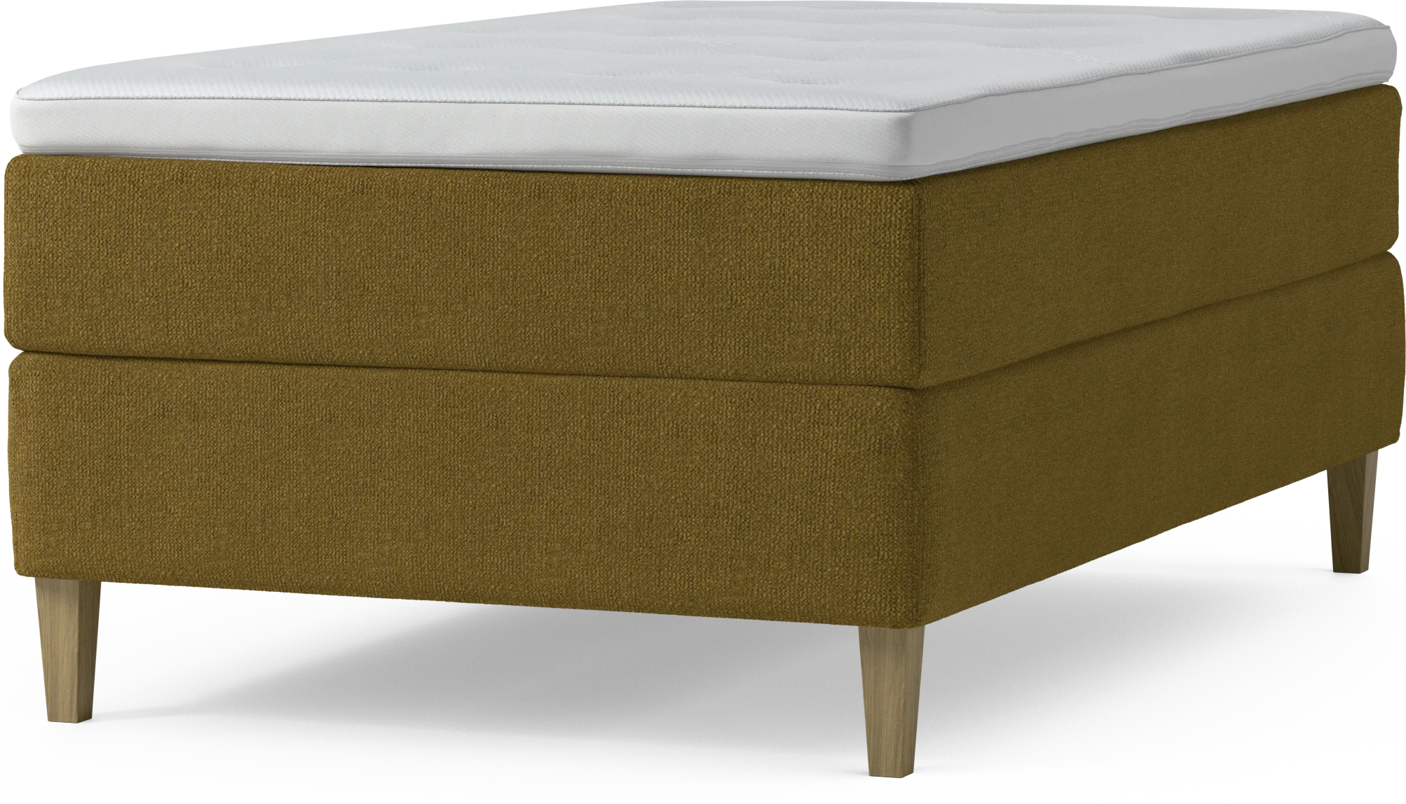 Delux Dream Kontinentalsäng, enkelsäng 120 cm med bäddmadrass och sängben fre5A