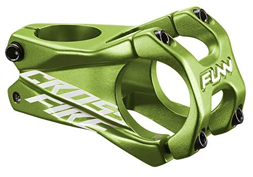 Funn Crossfire Mountain Bike styrhuvud med 31,8 mm Stångklämma Hållbart och Lättviktsstyrhuvud i Legering för Mountainbike BMX cykel, Längd 50 (Grön) 4712931189780