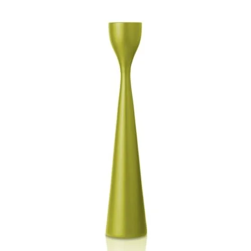 Freemover Rolf Ljushållare, bokträ, grön, 28 cm 7340096300053