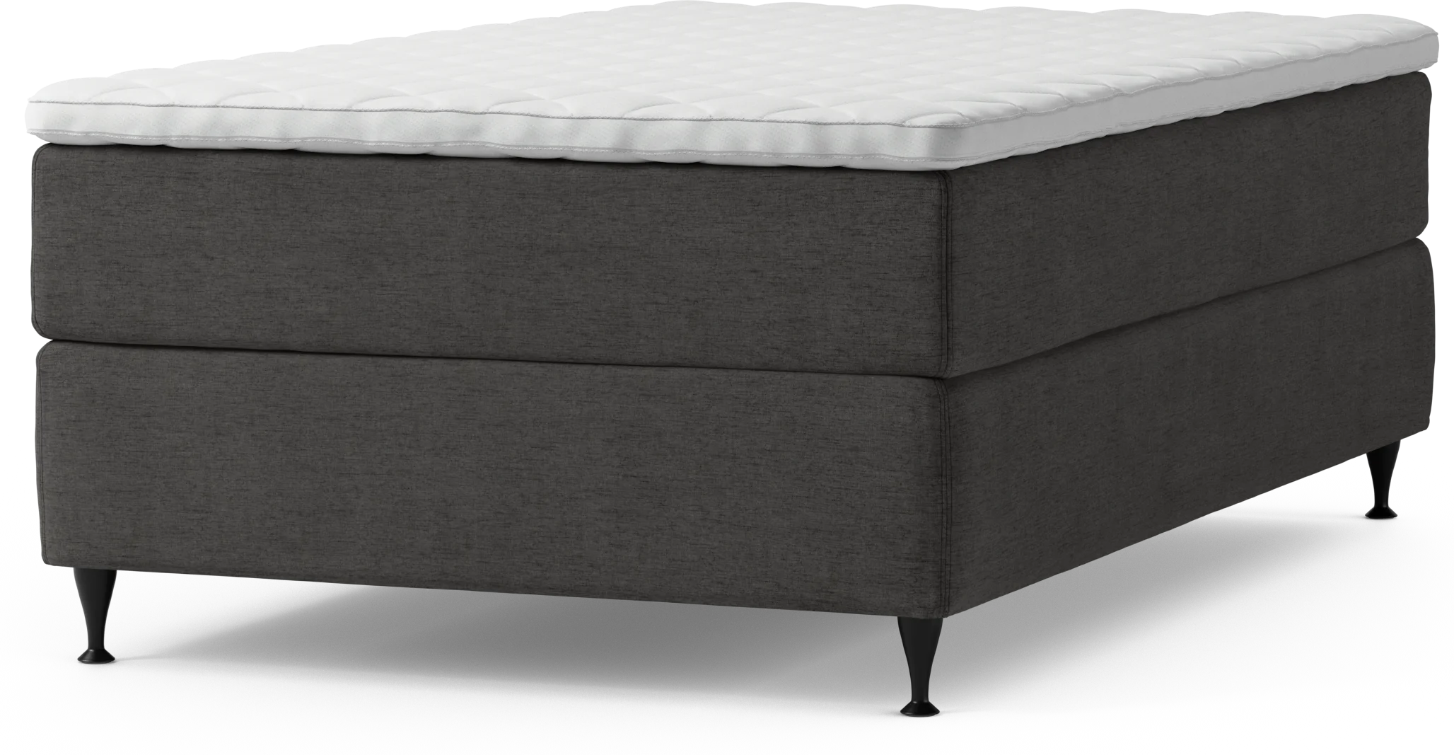 Delux Dream Kontinentalsäng, enkelsäng 120 cm med bäddmadrass och sängben SptJJ